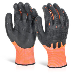 Glovezilla GZ61 Anti Impact Safety Gloves Orange