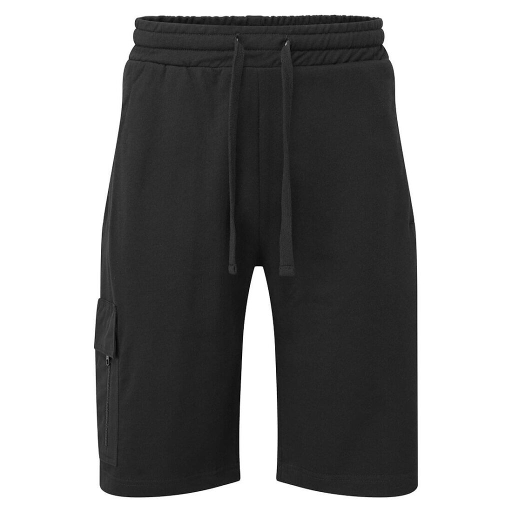 Portwest KX310 KX3 Sweat Cargo Shorts Black
