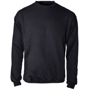 Supertouch Polycotton Sweatshirt Black