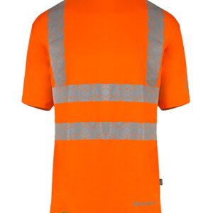 Beeswift ENVIROWEAR Recyclable Hi Vis T Shirt Orange