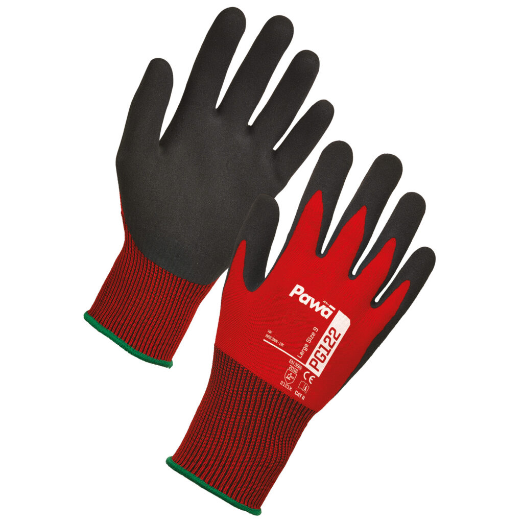 Pawa PG122 Dexterous Gloves Red