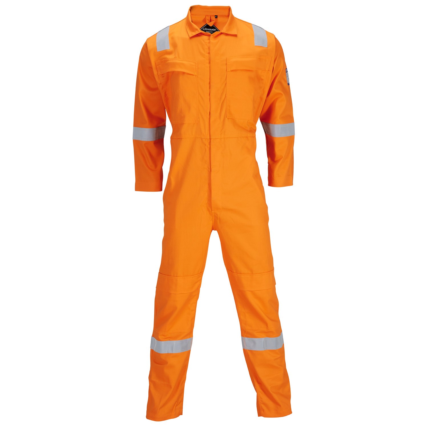Weld-Tex Standard FR Antistatic Coverall Orange - Welders coverall in Orange