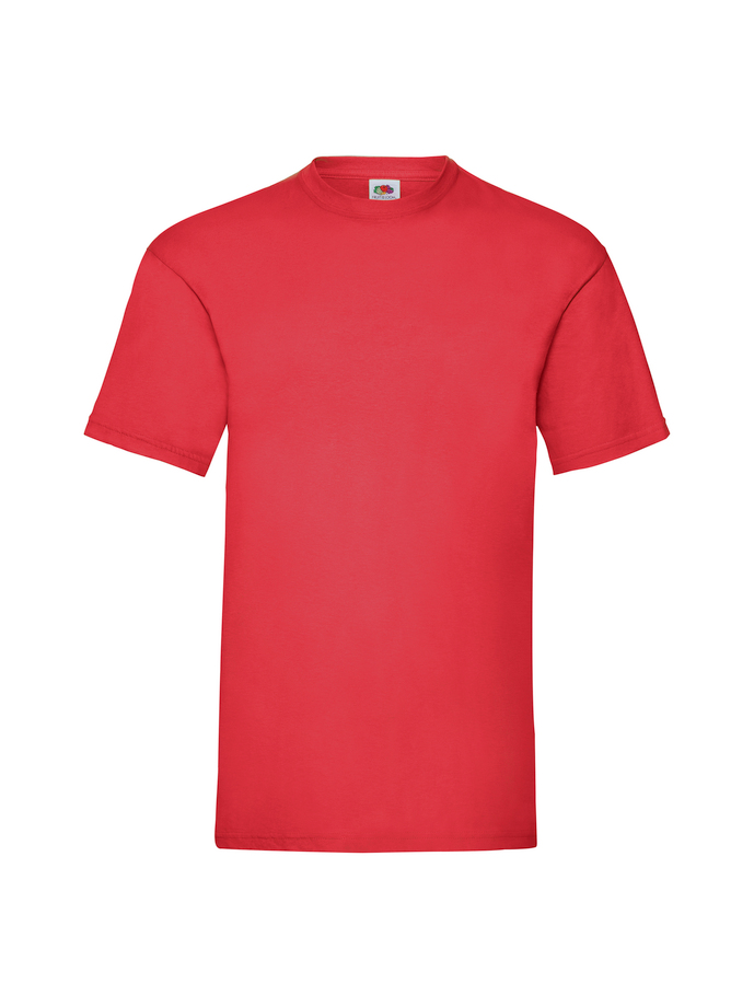 Fruit and loom SUPER PREMIUM T Shirt 0610440 Red Front