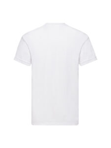Fruit and loom SUPER PREMIUM T Shirt 0610440 White Rear