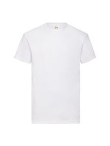 Fruit and loom SUPER PREMIUM T Shirt 0610440 White Front