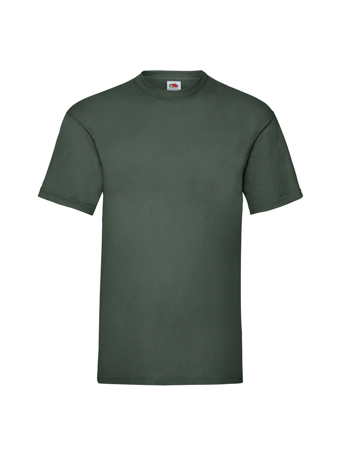 Fruit and loom SUPER PREMIUM T Shirt 0610440 Bottle Green Front