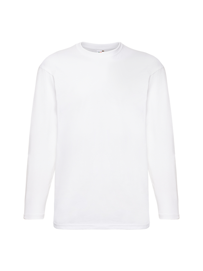 Fruit and loom ORIGINAL LONG SLEEVE T Shirt 0614280 White