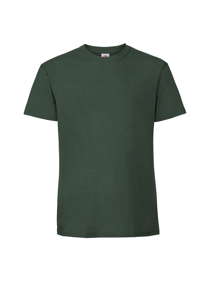Fruit and Loom ICONIC 195 RINGSPUN PREMIUM T Shirt 0614220 Green