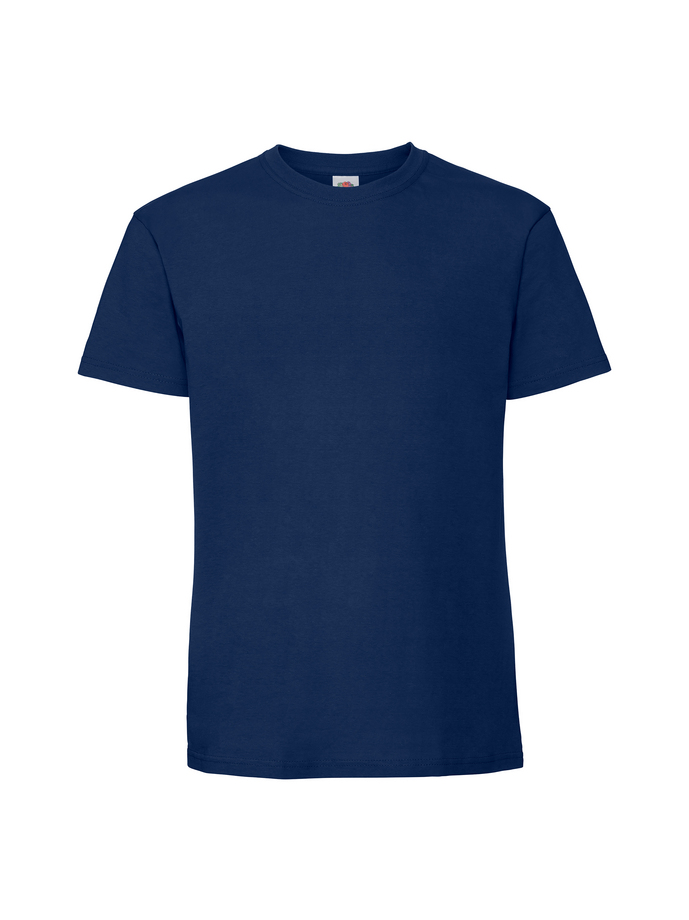 Fruit and Loom ICONIC 195 RINGSPUN PREMIUM T Shirt 0614220 Navy