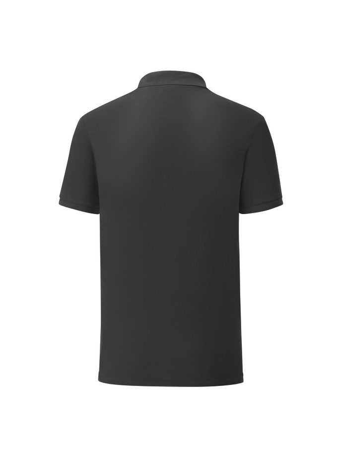 Fruit and loom ICONIC POLO 0630440 - Black Rear