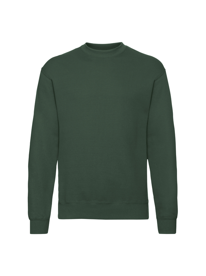Fruit and Loom Sweatshirt Green Front