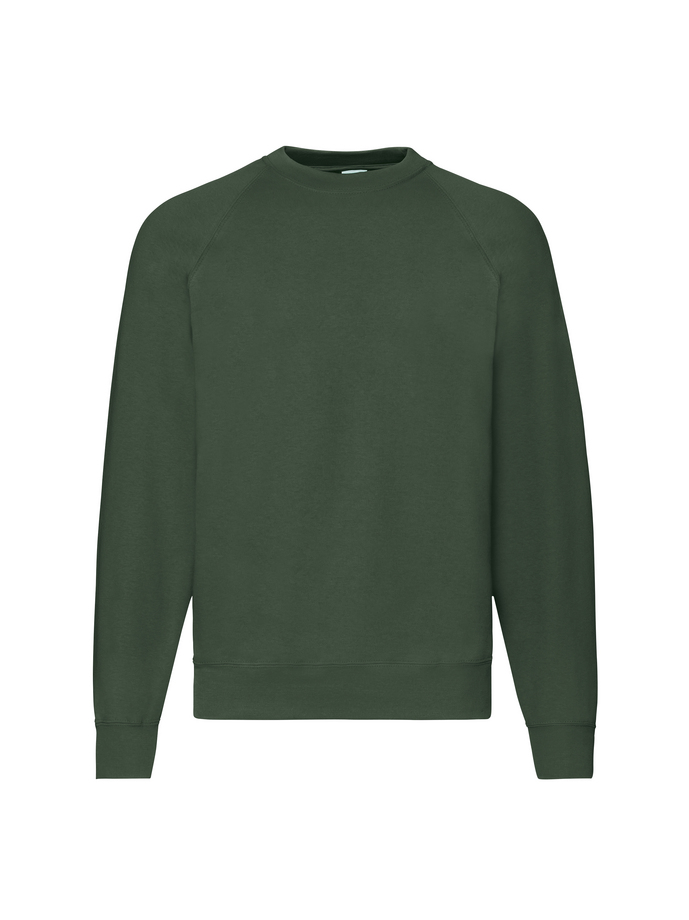 Fruit and Loom Sweatshirt Dark Green Front