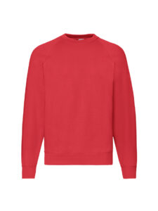 Fruit and Loom Sweatshirt Red Front
