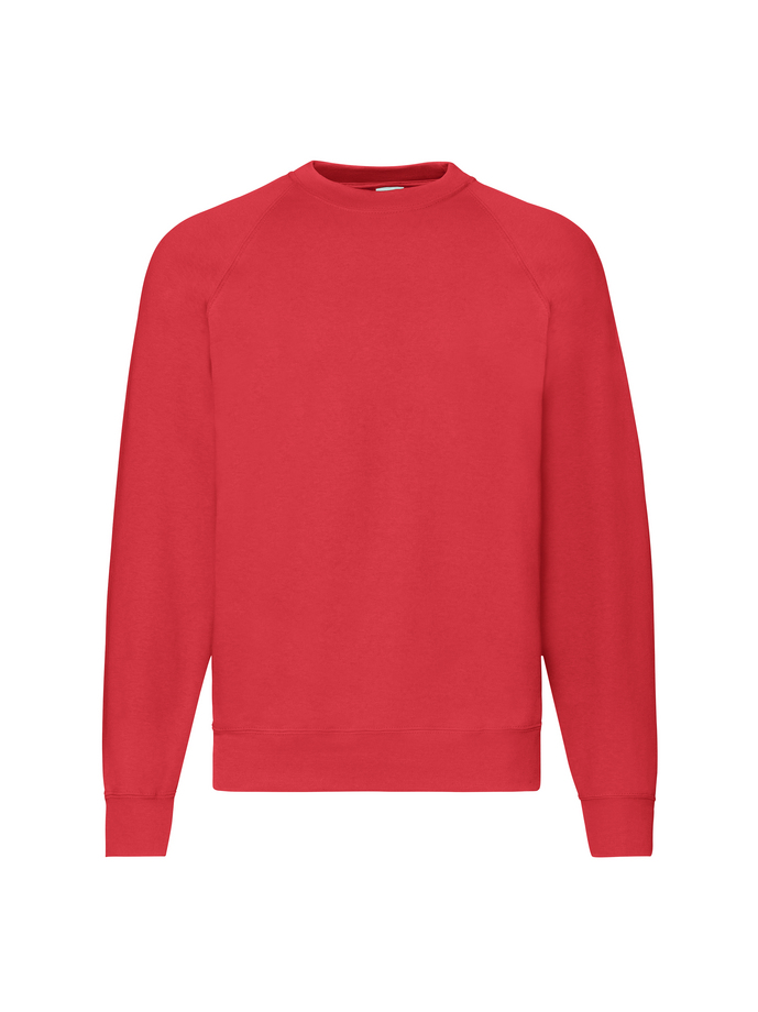 Fruit and Loom Sweatshirt Red Front