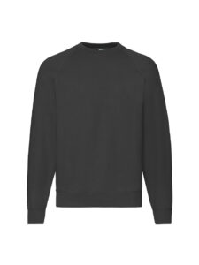 Fruit and Loom Sweatshirt Black Front
