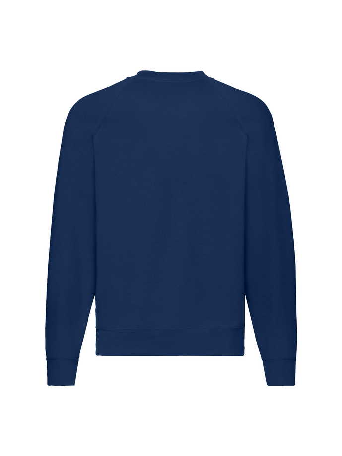 Fruit and Loom Sweatshirt Navy Rear