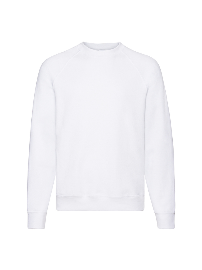 Fruit and Loom Sweatshirt White Front