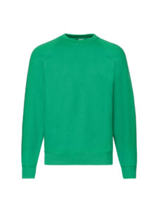 Fruit and Loom Sweatshirt Green Front