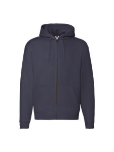 Fruit and Loom Navy Full Zip Hoodie