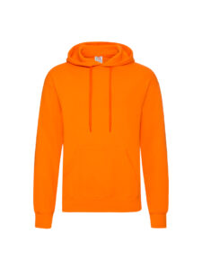 Fruit and Loom Hoodie Orange Front