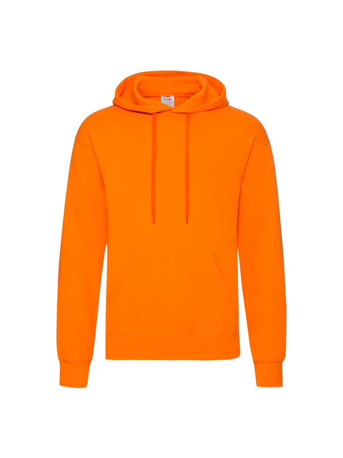 Fruit and Loom Hoodie Orange Front