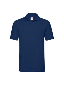 Fruit and Loom Polo Shirt Navy Front