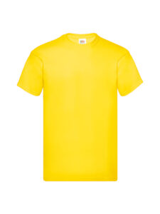 Fruit and Loom ORIGINAL T Shirt - 0610820 - Yellow Front