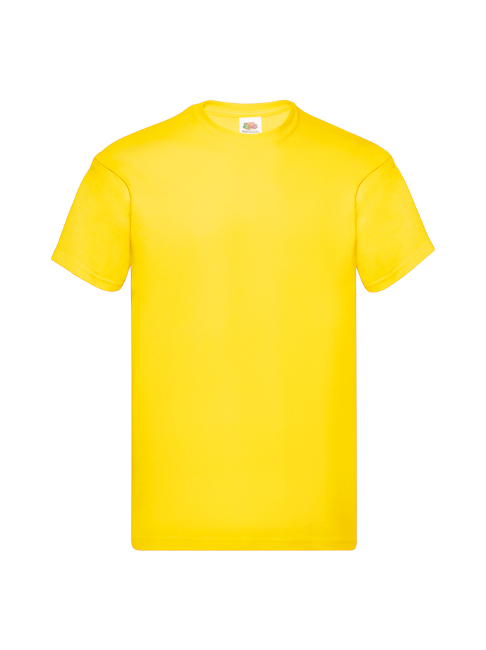 Fruit and Loom ORIGINAL T Shirt - 0610820 - Yellow Front