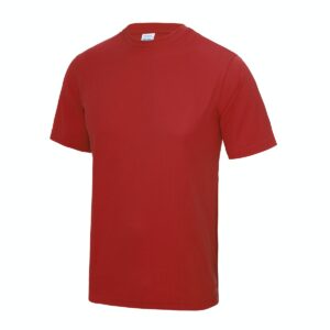 JC001X Awdis Cool T Shirt Red Front