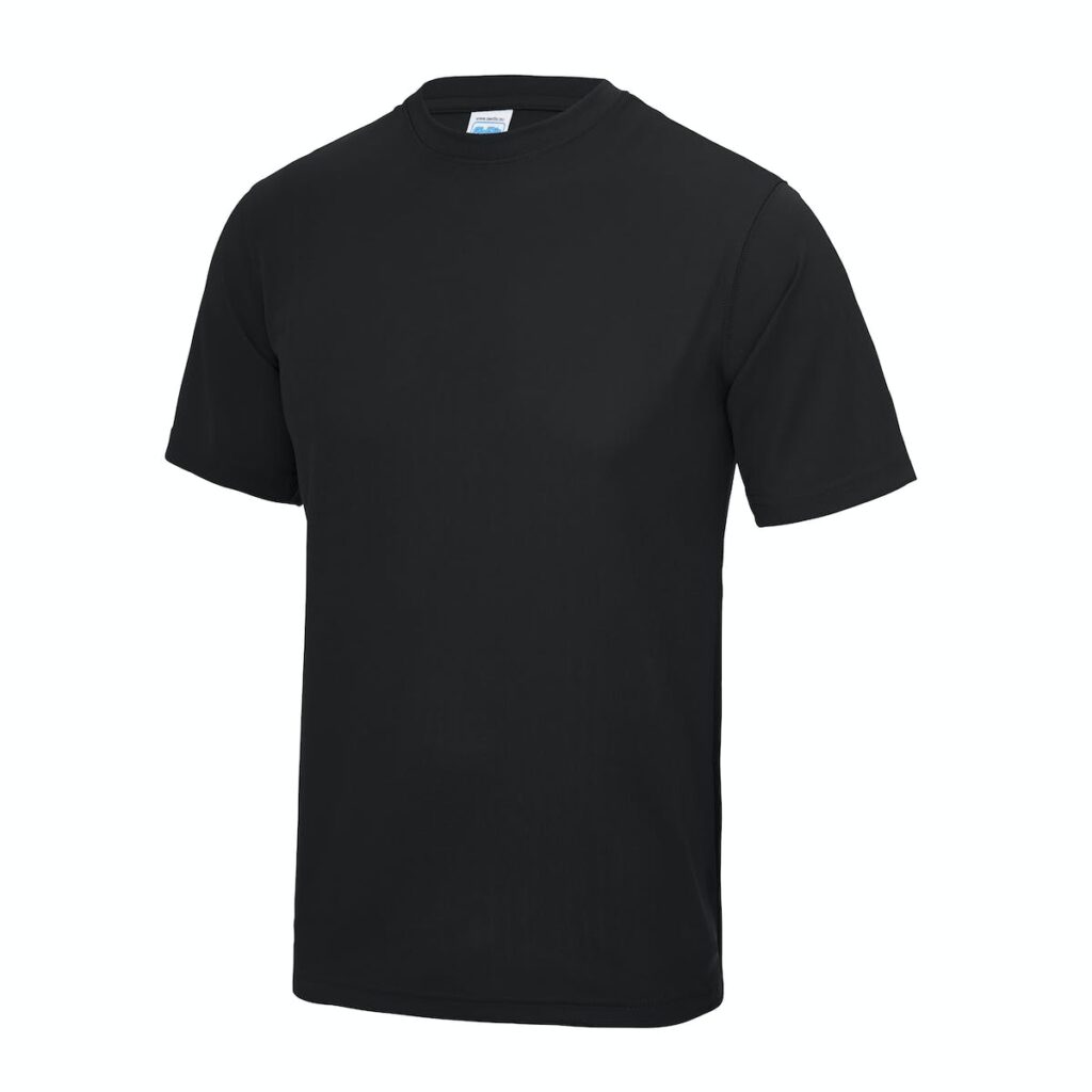 JC001X Awdis Cool T Shirt Black Front
