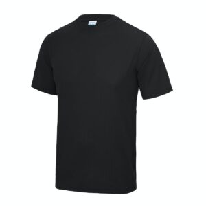 JC001X Awdis Cool T Shirt Black Front