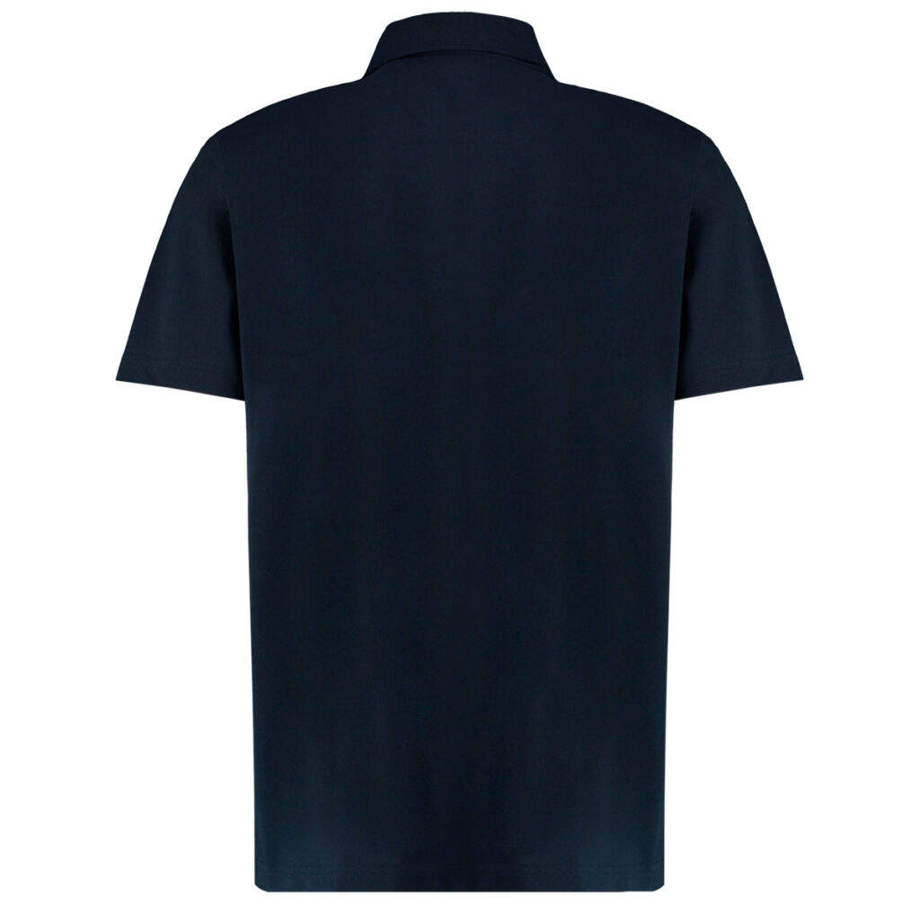 KK422M Kustom Kit Regular Fit Workforce Polo Navy Back
