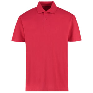 KK422M Kustom Kit Regular Fit Workforce Polo Red Front