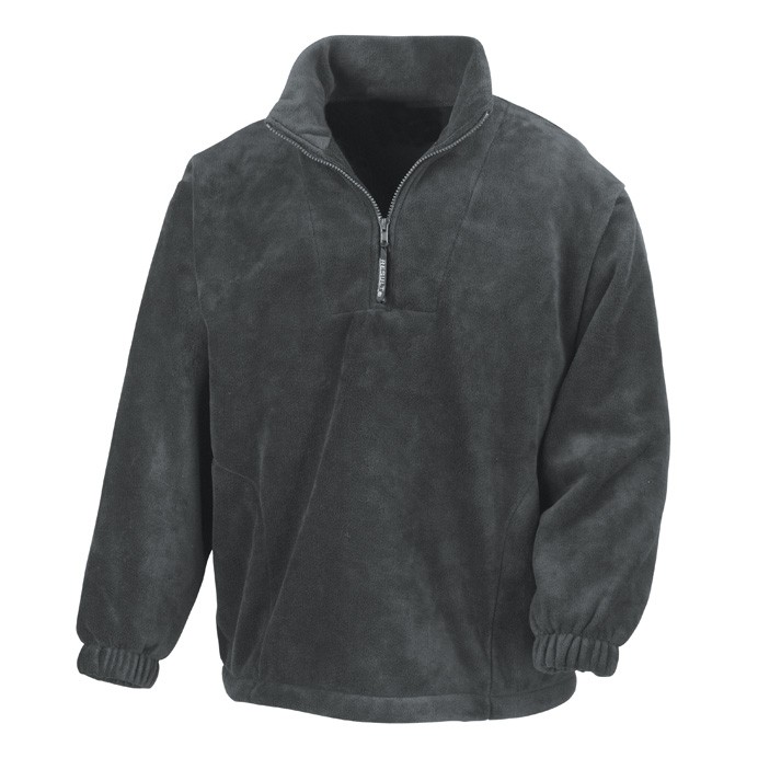 R033X Result Polartherm Fleece Top Grey Front