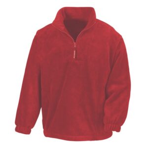 R033X Result Polartherm Fleece Top Red Front