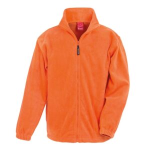 R036X Result Polartherm Fleece Jacket Orange Front