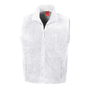 R037X Result Polartherm Fleece Bodywarmer White Front
