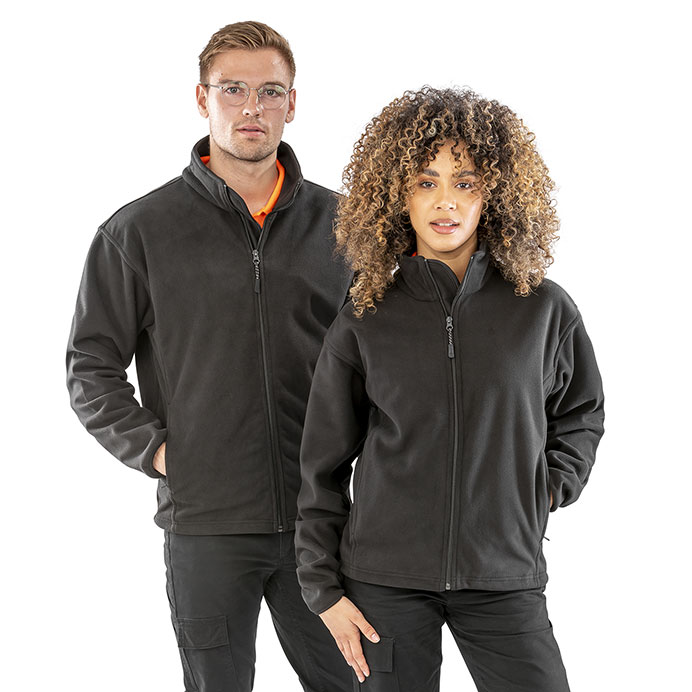 R109X Result Urban Extreme Climate Stopper Fleece Black Front