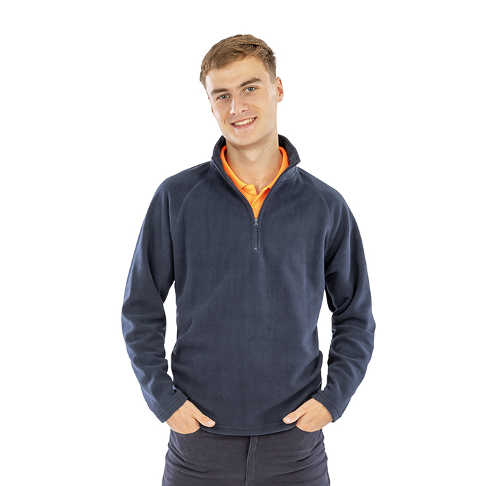 R112X Result Core Microfleece Top Navy Front