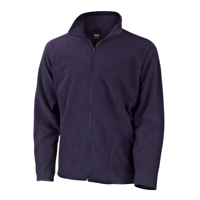 Result R114X Core Microfleece Jacket Navy Front
