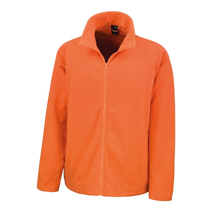 Result R114X Core Microfleece Jacket Orange Front