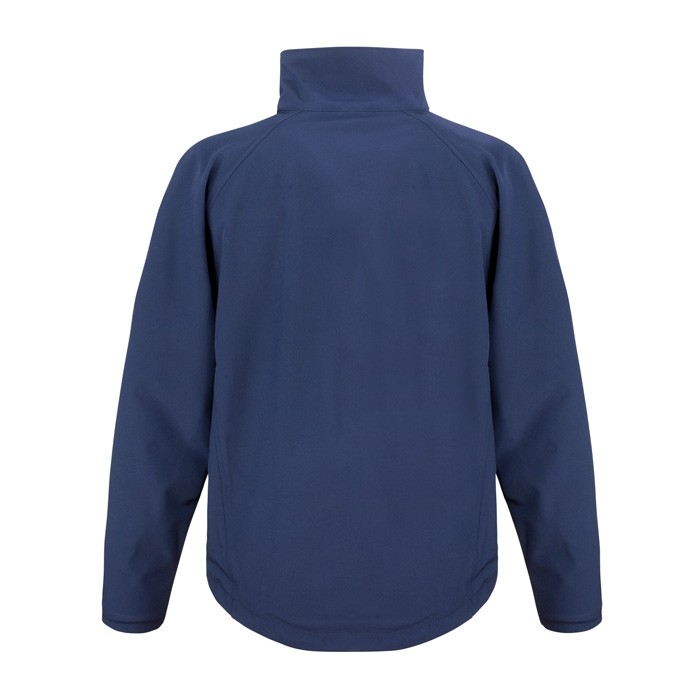 Result R128M Base Layer Softshell Jacket Blue Rear
