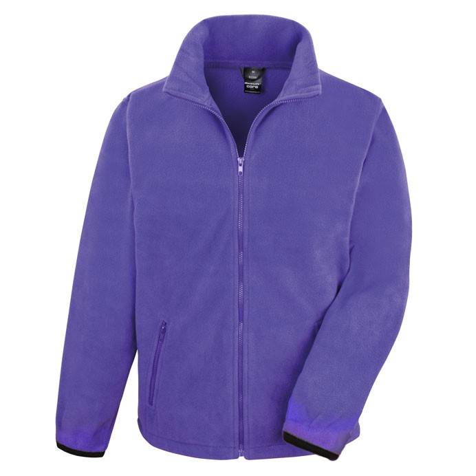 Result Core R220M Mens Norse Outdoor Fleece Purple