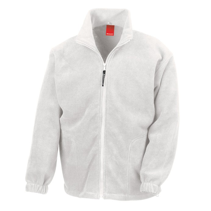 R036X Result Polartherm Fleece Jacket White Front