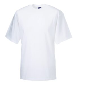 Russell 180M Classic T Shirt White