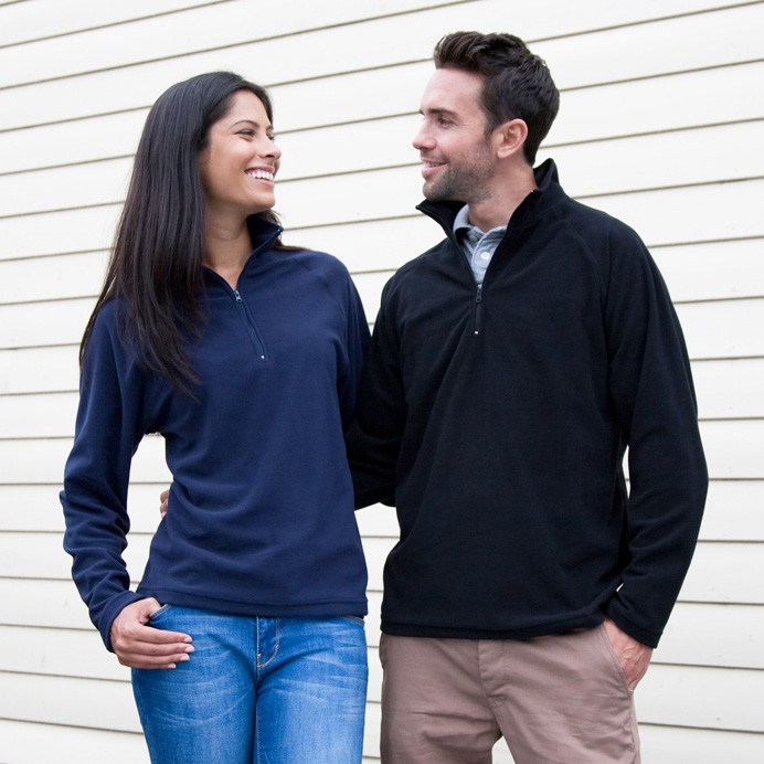 R112X Result Core Microfleece Top Navy and Black Models