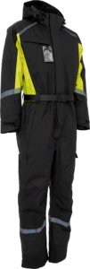 ELKA 088004 Working Xtreme Winter Thermal Coverall - Black - Front