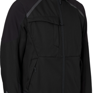 ELKA 117301 Working Xtreme Winter Softshell Jacket - Black - Front