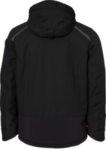 ELKA 117301 Working Xtreme Winter Softshell Jacket - Black - Rear