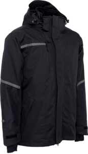 ELKA 186003 Working Xtreme Recycled Jacket - Black - Front